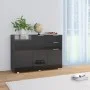 Aparador negro brillante 107x35x80,5 cm de vidaXL, Aparadores - Ref: Foro24-283719, Precio: 162,14 €, Descuento: %