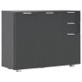 Aparador negro brillante 107x35x80,5 cm de vidaXL, Aparadores - Ref: Foro24-283719, Precio: 164,73 €, Descuento: %