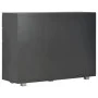 Aparador negro brillante 107x35x80,5 cm de vidaXL, Aparadores - Ref: Foro24-283719, Precio: 162,14 €, Descuento: %