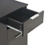 Aparador negro brillante 107x35x80,5 cm de vidaXL, Aparadores - Ref: Foro24-283719, Precio: 164,73 €, Descuento: %