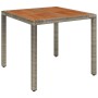 Set comedor de jardín 5 piezas con cojines ratán sintético gris de , Conjuntos de jardín - Ref: Foro24-3212672, Precio: 598,7...