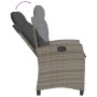 Set comedor de jardín 5 piezas con cojines ratán sintético gris de , Conjuntos de jardín - Ref: Foro24-3212672, Precio: 598,7...