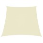 Toldo de vela trapezoidal de tela oxford color crema 3/5x4 m en Sombrillas | Comprar online en Foru.es