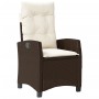 Set comedor de jardín 7 pzas con cojines ratán sintético marrón de , Conjuntos de jardín - Ref: Foro24-3212768, Precio: 899,5...