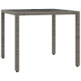 Set comedor de jardín 5 piezas con cojines ratán sintético gris de , Conjuntos de jardín - Ref: Foro24-3212031, Precio: 441,9...