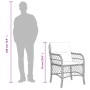 Set de muebles jardín 5 pzas con cojines ratán sintético negro de , Conjuntos de jardín - Ref: Foro24-3212099, Precio: 468,02...