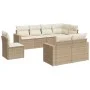 Garden sofa set with beige cushions 8 pcs PE rattan by , Modular outdoor sofas - Ref: Foro24-3251575, Price: 607,99 €, Discou...
