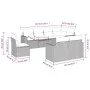 Garden sofa set with beige cushions 8 pcs PE rattan by , Modular outdoor sofas - Ref: Foro24-3251575, Price: 607,99 €, Discou...