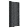 Cortina mosquitera de chenilla gris antracita 100x220 cm de vidaXL, Mosquiteras para ventanas - Ref: Foro24-284290, Precio: 6...