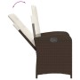 Set comedor de jardín 7 pzas con cojines ratán sintético marrón de , Conjuntos de jardín - Ref: Foro24-3212335, Precio: 826,1...