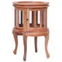 Armario vitrina de madera maciza de caoba natural 50x50x76 cm de vidaXL, Mesas auxiliares - Ref: Foro24-283844, Precio: 232,4...