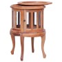 Armario vitrina de madera maciza de caoba natural 50x50x76 cm de vidaXL, Mesas auxiliares - Ref: Foro24-283844, Precio: 232,4...