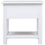Mesa auxiliar madera de Paulownia blanco 40x40x40 cm de vidaXL, Mesas auxiliares - Ref: Foro24-284068, Precio: 41,06 €, Descu...