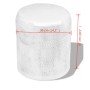 Taburete/mesa de centro de aluminio martillado plateado en Mesas auxiliares | Comprar online en Foru.es