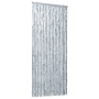 Cortina mosquitera de chenilla blanca y gris 90x220 cm de vidaXL, Mosquiteras para ventanas - Ref: Foro24-284280, Precio: 54,...