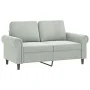 Sofa set with cushions 3 pieces light gray velvet by , Sofas - Ref: Foro24-3202220, Price: 489,28 €, Discount: %