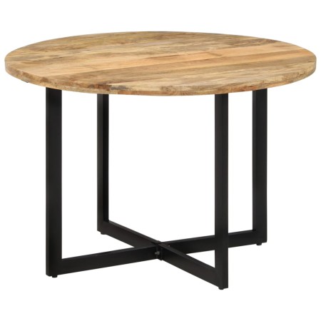 Mesa de comedor madera maciza de mango 110x75 cm de , Mesas de cocina y de comedor - Ref: Foro24-338479, Precio: 229,36 €, De...