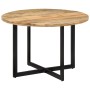 Mesa de comedor madera maciza de mango 110x75 cm de , Mesas de cocina y de comedor - Ref: Foro24-338479, Precio: 229,36 €, De...