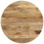 Solid mango wood dining table 110x75 cm by , Kitchen and dining tables - Ref: Foro24-338479, Price: 235,30 €, Discount: %
