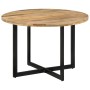 Mesa de comedor madera maciza de mango 110x75 cm de , Mesas de cocina y de comedor - Ref: Foro24-338479, Precio: 229,36 €, De...