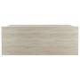 Mesita noche flotantes contrachapada color roble 40x30x15 cm de vidaXL, Mesitas de noche - Ref: Foro24-800312, Precio: 27,04 ...