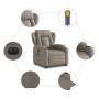 Sillón de masaje eléctrico reclinable elevable tela taupé de , Sillones - Ref: Foro24-3204526, Precio: 362,27 €, Descuento: %