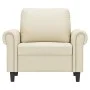 Kunstledersessel in Cremefarbe, 60 cm. von , Sofas - Ref: Foro24-359495, Preis: 169,32 €, Rabatt: %