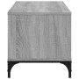 Mueble de TV madera de ingeniería y acero roble 102x40x41 cm de , Muebles TV - Ref: Foro24-842414, Precio: 58,67 €, Descuento: %