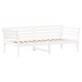 Sofá cama de madera maciza de pino blanco 100x200 cm de , Camas y somieres - Ref: Foro24-842875, Precio: 133,55 €, Descuento: %