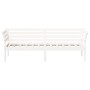 Sofá cama de madera maciza de pino blanco 100x200 cm de , Camas y somieres - Ref: Foro24-842875, Precio: 133,55 €, Descuento: %