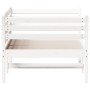 Sofá cama de madera maciza de pino blanco 100x200 cm de , Camas y somieres - Ref: Foro24-842875, Precio: 133,55 €, Descuento: %