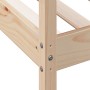 Sofá cama de madera maciza de pino 75x190 cm de , Camas y somieres - Ref: Foro24-842882, Precio: 104,79 €, Descuento: %