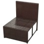 Set sofás de jardín 8 piezas y cojines ratán sintético marrón de , Conjuntos de jardín - Ref: Foro24-42992, Precio: 698,16 €,...