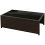 Set sofás de jardín 8 piezas y cojines ratán sintético marrón de , Conjuntos de jardín - Ref: Foro24-42992, Precio: 698,16 €,...