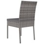 Sillas de comedor de jardín 4 unidades ratán sintético gris de , Sillas de jardín - Ref: Foro24-317169, Precio: 318,96 €, Des...