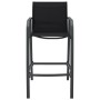 Sillas altas de jardín 2 unidades textilene negro de , Sillas de jardín - Ref: Foro24-48116, Precio: 179,36 €, Descuento: %