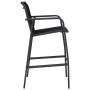 Sillas altas de jardín 2 unidades textilene negro de , Sillas de jardín - Ref: Foro24-48116, Precio: 179,36 €, Descuento: %