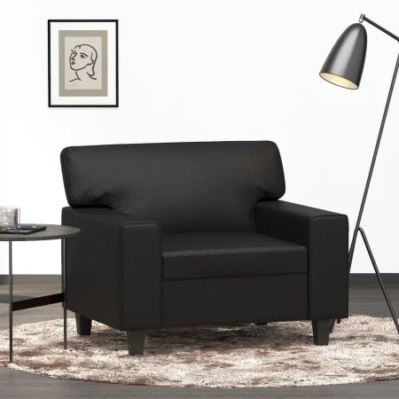 Sessel aus schwarzem Kunstleder 60 cm von , Sofas - Ref: Foro24-359407, Preis: 160,99 €, Rabatt: %