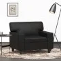 Sillón cuero sintético negro 60 cm de , Sofás - Ref: Foro24-359407, Precio: 160,99 €, Descuento: %