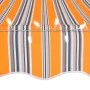 Toldo manual retráctil con LED amarillo y azul 150 cm de , Toldos - Ref: Foro24-145849, Precio: 73,80 €, Descuento: %