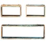 Juego de estantes cubo de pared 3 pzas madera maciza reciclada de , Estantes y estanterías - Ref: Foro24-285845, Precio: 76,1...