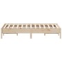 Estructura de cama madera maciza de pino 140x200 cm de , Camas y somieres - Ref: Foro24-842698, Precio: 103,68 €, Descuento: %