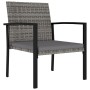 Sillas de comedor de jardín 2 unidades ratán sintético gris de , Sillas de jardín - Ref: Foro24-317172, Precio: 99,72 €, Desc...