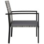 Sillas de comedor de jardín 2 unidades ratán sintético gris de , Sillas de jardín - Ref: Foro24-317172, Precio: 99,72 €, Desc...