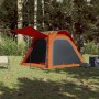 Tienda campaña 4 pers impermeable apertura rápida gris naranja de , Tiendas de campaña - Ref: Foro24-94358, Precio: 104,17 €,...