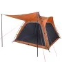 Tienda campaña 4 pers impermeable apertura rápida gris naranja de , Tiendas de campaña - Ref: Foro24-94358, Precio: 106,03 €,...