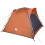 Tienda campaña 4 pers impermeable apertura rápida gris naranja de , Tiendas de campaña - Ref: Foro24-94358, Precio: 104,17 €,...