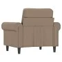 Synthetic leather armchair in cappuccino color, 60 cm. by , Sofas - Ref: Foro24-359498, Price: 158,90 €, Discount: %
