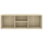 Banco zapatero de contrachapada color roble 105x35x35 cm de , Zapateros y organizadores de calzado - Ref: Foro24-804466, Prec...