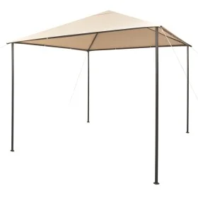 Cenador carpa 3x3 m de acero beige de , Carpas y cenadores - Ref: Foro24-43172, Precio: 131,76 €, Descuento: %